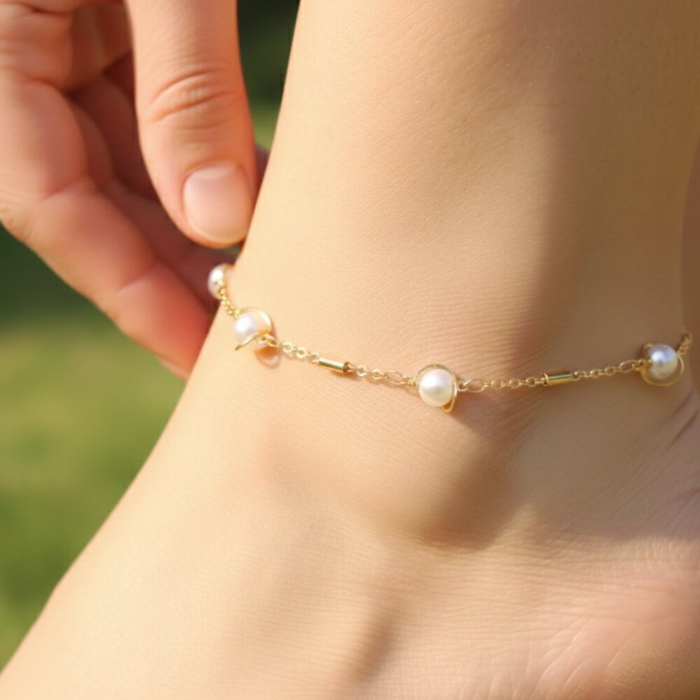 "New Beautiful Design Anklet for Women/Girls, Gift, A608